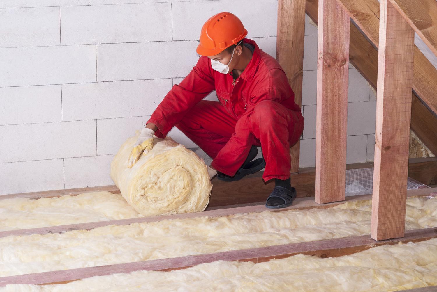 Travaux d'isolation